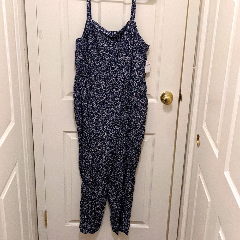 Ditzy Floral Jump Suit